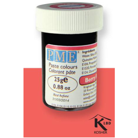 PME gélová farba – červená - PME