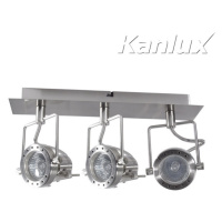 Svietidlo GU10 3x50W, IP20, chróm satén., BO-3, 418x100x165, SONDA EL-3J (Kanlux)