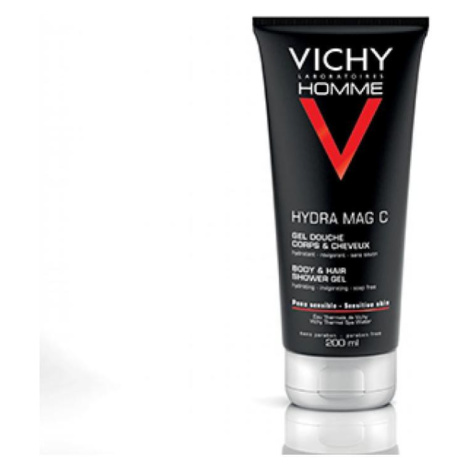 VICHY Homme Hydra Mag C Shampoo (Sprchový gél na telo i vlasy) 200 ml