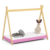 Expedo Detská posteľ  GALEN + matrac, 160x80, ružová