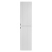 Kúpeľňová skrinka závesná vysoká Leonardo 80-00-B 2D biela