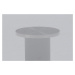 Dkton Štýlový konferenčný stolík Ahab, 84 cm, dymová
