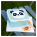 Modrý desiatový box Rex London Miko The Panda