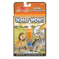 Omaľovánky s vodou Magické pero Safari WATER WOW Melissa and Doug od 3 rokov