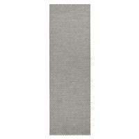 Běhoun Nature 104268 Grey – na ven i na doma - 80x450 cm BT Carpet - Hanse Home koberce