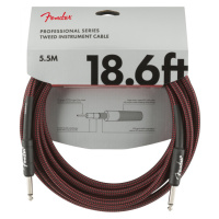 Fender Professional Series 18,6 nástrojový kábel Red Tweed
