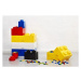 LEGO® úložný box 1 - tmavá zelená 125 x 125 x 180 mm