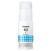 Canon GI-43 C 4672C001 azurová (cyan) originální inkoustová náplň