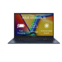 ASUS Vivobook 15 X1504VA-NJ908W, i3-1315U, 15.6˝ 1920x1080 FHD, UMA, 8GB, SSD 512GB, W11H modry,