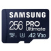 Samsung micro SDXC 256GB PRO Ultimate + USB adaptér