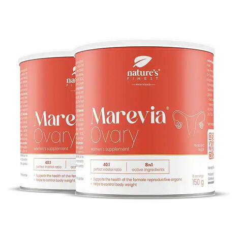 Nature's Finest Marevia Ovary | podpora funkci vaječníků a hormonální rovnováze | 40:1 inositolo