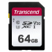 Karta TRANSCEND SDXC 64GB 300S, UHS-I U3 V10 (R:100/W:25 MB/s)