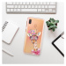 Plastové puzdro iSaprio - Lady Giraffe - Samsung Galaxy A40