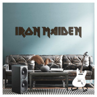 Drevené logo - Iron Maiden, Wenge
