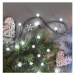 Vianočné osvetlenie Emos D5AC06, cherry, studená biela, 8m