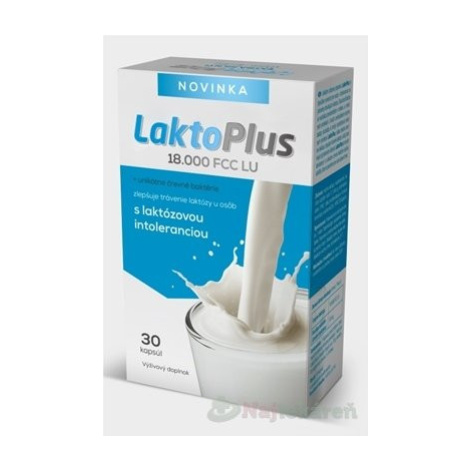 Salutem Pharma LaktoPlus 18.000 FCC LU 30 kapsúl