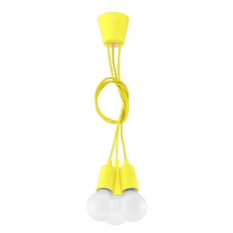 Žlté závesné svietidlo ø 15 cm Rene – Nice Lamps