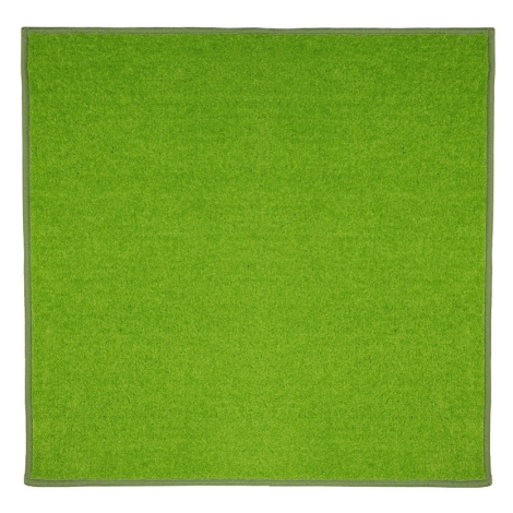 Kusový koberec Eton zelený 41 čtverec - 60x60 cm Vopi koberce