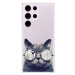 Odolné silikónové puzdro iSaprio - Crazy Cat 01 - Samsung Galaxy S23 Ultra