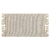 Jutový koberec 50 × 80 cm béžový ALADAG, 245910