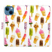Flipové puzdro iSaprio - Ice Cream Pattern - iPhone 13