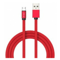 USB Kábel Ruby Series Micro USB 1m, červený VT-5341 (V-TAC)