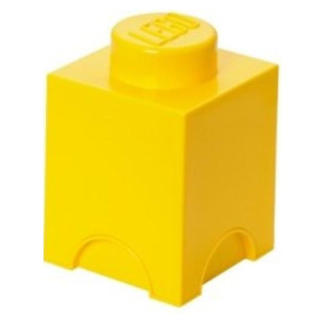 LEGO® úložný box 1 - žltá 125 x 125 x 180 mm