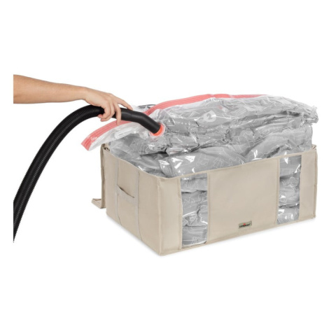 Vákuový látkový úložný box na oblečenie 65x50x27 cm Life – Compactor