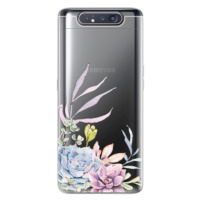 Odolné silikónové puzdro iSaprio - Succulent 01 - Samsung Galaxy A80