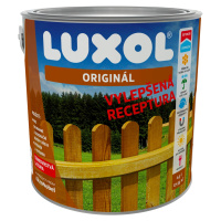 LUXOL Originál Tenkovrstvová lazúra červená rumelková 2,5 l