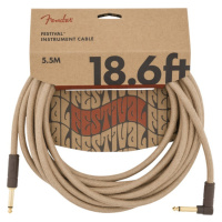 Fender Festival Instrument Cable 18.6' Pure Hemp Natural