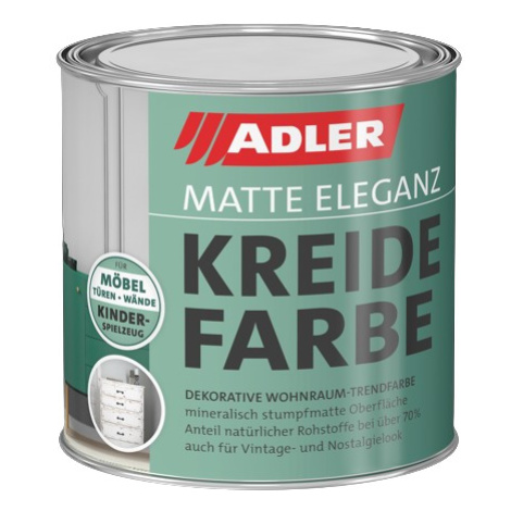 ADLER KREIDEFARBE - Vodou riediteľná kriedová farba (zákazkové miešanie) AS 01/2 - firn, 0,75 L