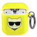 Obal Karl Lagerfeld KLA2UCHFY AirPods cover yellow Choupette (KLA2UCHFY)