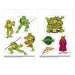 Abysse Corp Teenage Mutant Ninja Turtles Nálepky 2-Pack (16 x 11cm)