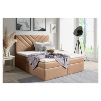 Expedo Čalúnená posteľ boxspring GULIA, 160x200, trinity 04