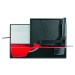 GRAEF SKS 11023 elektrický krájač s 2 kotúčmi​, červená