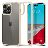 Apple iPhone 14 Pro, silikónové puzdro + plastový rám, stredne odolné proti nárazu, Spigen Cryst