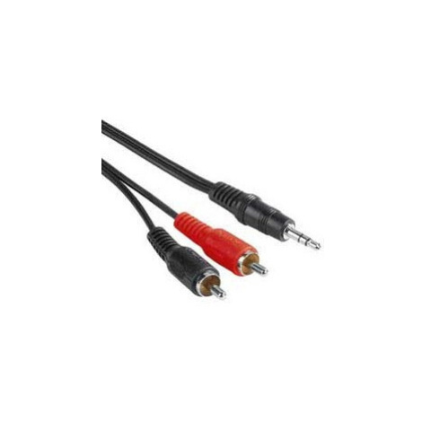 PremiumCord Kábel Jack 3,5mm-2xCinch M/M 15m