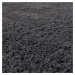 Kusový koberec Shaggy Teddy Charcoal čtverec - 200x200 cm Flair Rugs koberce