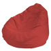 Dekoria Sedací vak + výplň, červená, Ø50 x 85 cm, Loneta, 133-43