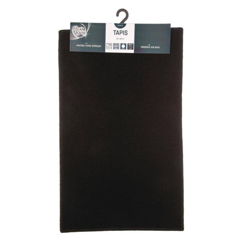 Kúpeľňový koberček Five 50x80 cm čierny DekorStyle