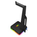 CONNECT IT NEO Stand-It RGB stojanček na slúchadlá + USB hub