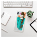 Odolné silikónové puzdro iSaprio - My Coffe and Brunette Girl - Samsung Galaxy A20e