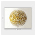 Obraz GOLDEN BALL 70x100 cm