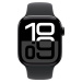 Apple Watch Series 10 GPS + Cellular 42mm Jet Black Aluminium Case (S/M), MWX63QC/A