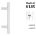 FT - MADLO kód 831Z 25x25 mm ST ks BIM - biela matná (FBO) 400 mm 25x25 mm