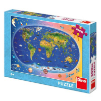 Dino Detská mapa 300 XL Puzzle