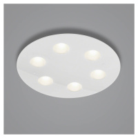 Helestra Nomi stropné LED svetlo Ø 49 cm dim biela