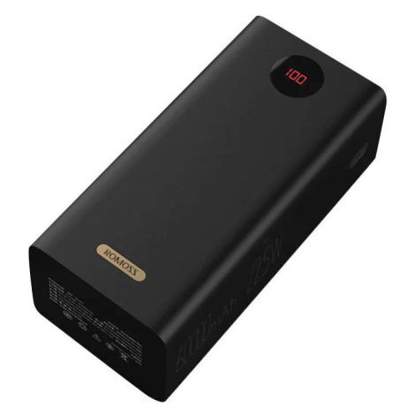 Nabíjačka Powerbank Romoss PEA60 60000mAh, QC + PD, 22.5W (black) (6958377512586)