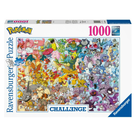 Ravensburger Challenge Puzzle: Pokémon 1000 dielikov